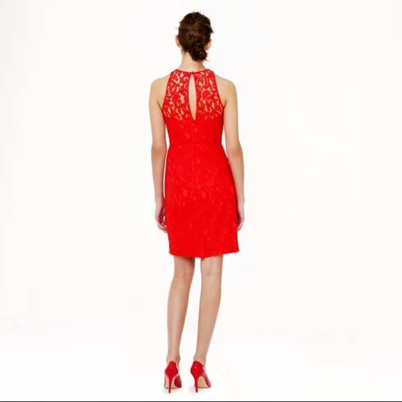 J. Crew Collection Pamela dress in Poppy Red - Picture 2 of 6